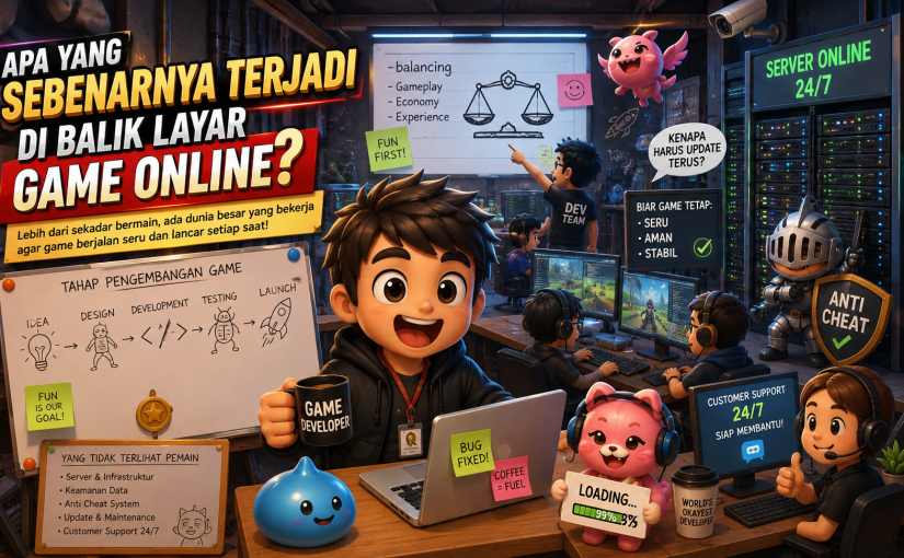 Menguak Misteri Dibalik Layar Game Online Modern
